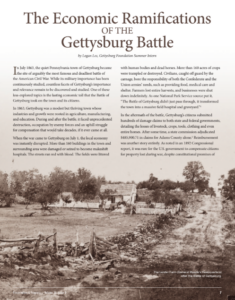 "The Economic Ramifications of the Gettysburg Battle" by Logan Lee '26
