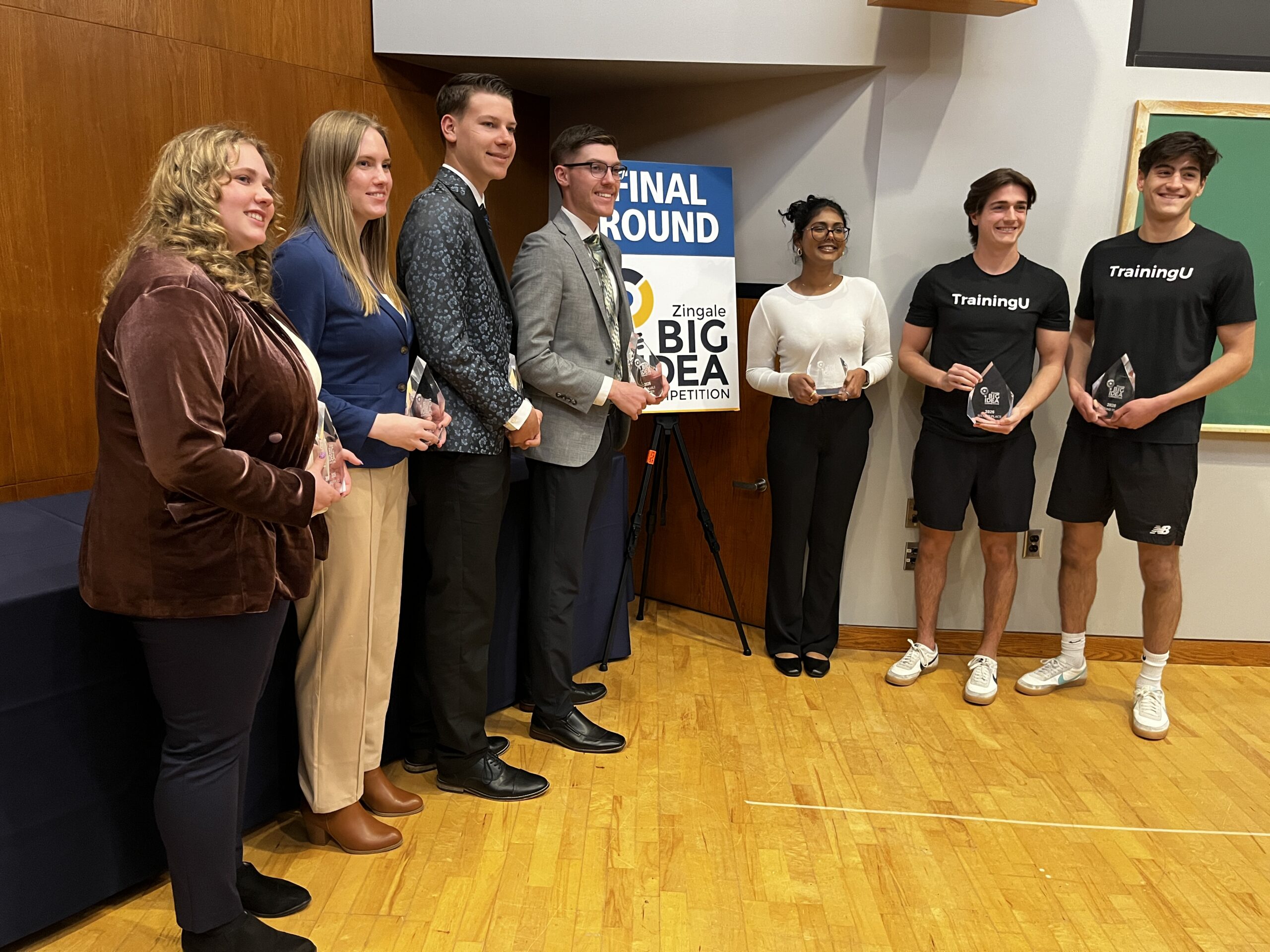 Winners in the 2020 Zingale Big Idea Competition
