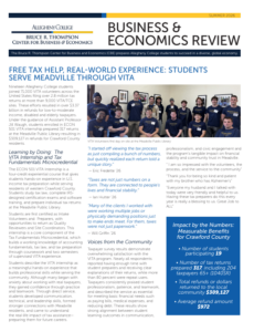 Summer 2026 Business & Economics Review