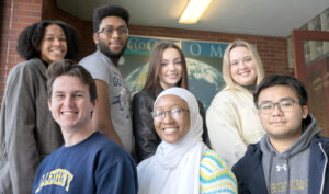 Group photo of seven multicultural Student Fellows
