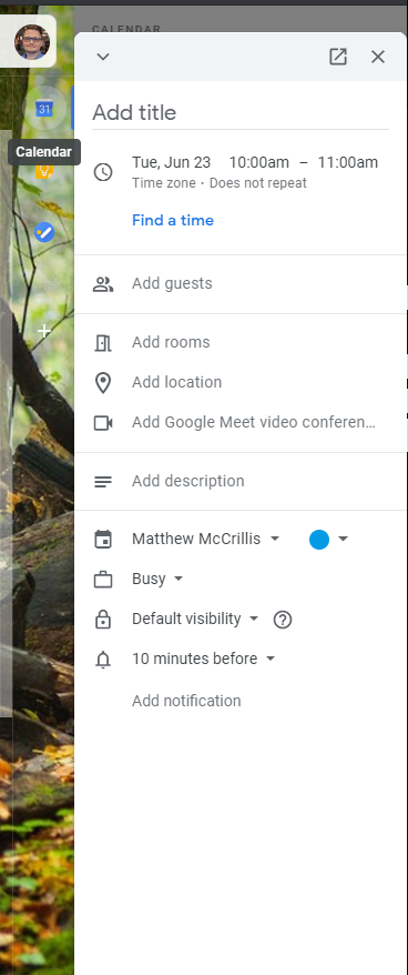 Tech Tip Tuesday: Edit Calendar events directly in Gmail and Google