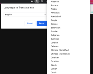 Tech Tip Tuesday Translate Closed Captions in Google Meet with