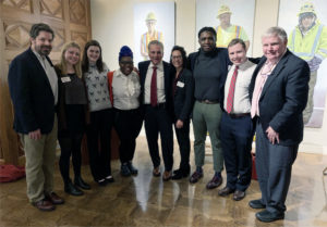 Law & Policy students and faculty attend the Robert H. Jackson Lecture