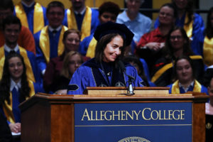 Allegheny College President Hilary L. Link, Ph.D.
