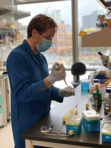 Dr. Greg Merz, a 2010 Allegheny graduate, conducts coronavirus research at the University of California at San Francisco.