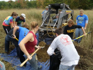 Allegheny students partnering with Ernst Seeds on a sustainable biomass project