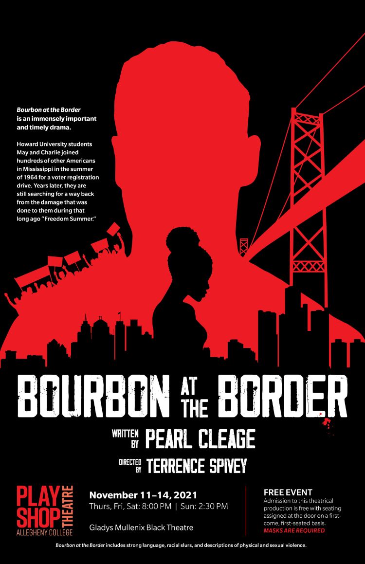 Bourbon at the Border poster